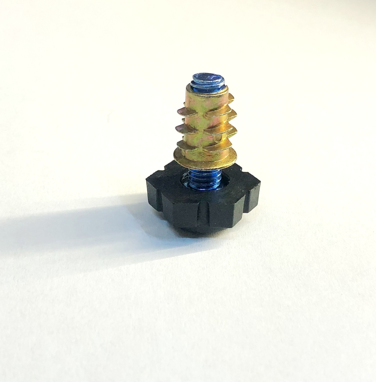 Ніжка меблева регульована М6 в зборі, фото 1