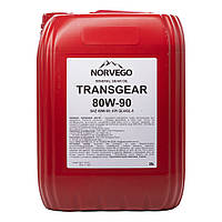 Трансмиссионное масло NORVEGO TRANSGEAR 80W90 GL4/GL-5 20л