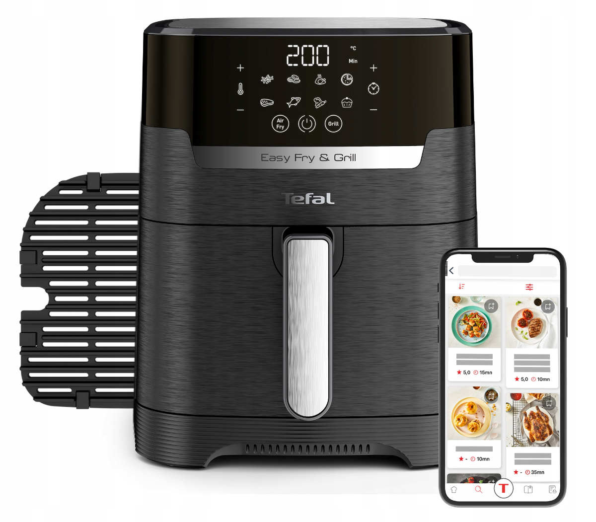 Мультипіч (аерофритюрниця) Tefal Easy Fry&Grill Precision EY505815