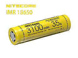 Високострумовий акумулятор Nitecore IMR18650 (3100mAh, 35A, 3.7V, )