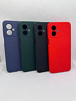 Брендовый чехол накладка Silicone Cover Full Protective для Motorola G54