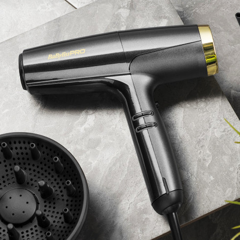 Фен Babyliss Falco Grey&Gold 2000W