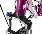 Велосипед гірський Crosser P6-2 27.5" рама 15.5 дюйма Чорний, фото 5