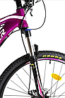 Велосипед гірський Crosser P6-2 27.5" рама 15.5 дюйма Чорний, фото 6