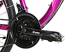 Велосипед гірський Crosser P6-2 27.5" рама 15.5 дюйма Чорний, фото 9