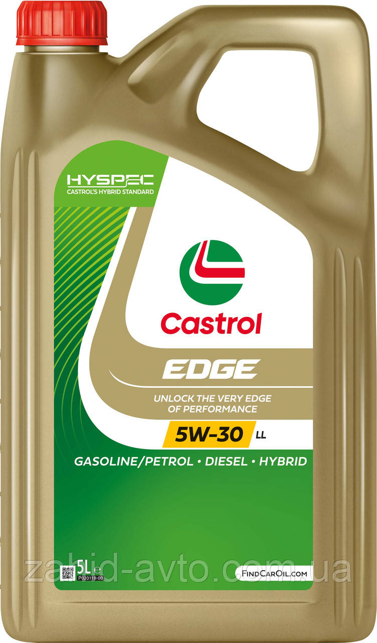 Моторне масло Castrol Edge 5W-30 LL 5л, фото 1