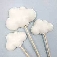 Набір шоколадних фігурок Хмарки (хмаринки) — 3 шт., фото 2