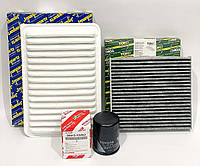 Комплект фильтров Toyota Camry 40 2.4i (фильтр масляный, воздушный, салона) Камри 40