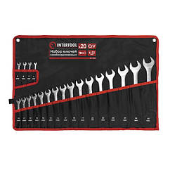 Набір ключів комбінованих 20 од., 6-32 мм Cr-V INTERTOOL HT-1253 Luxprice