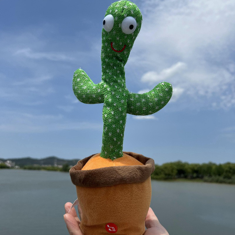 Dancing cactus | Игрушка говорящий кактус | Интерактивная игрушка говорящий ON-245 танцующий кактус - фото 10 - id-p1860488676