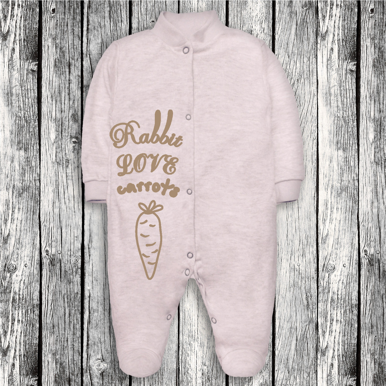 Натільний трикотажний р 86 8-12 міс дитячий чоловічок комбінезон сліп для малюків ІНТЕРЛОК 4593 Коричневий, фото 1