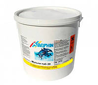 Повільнорозчинний хлор для басейну Мультітаб 20 (табл 20 гр)  5 кг