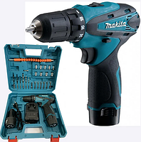 Шуруповерт Аккумуляторный Makita DF330DWE 12V 2A/h Li-Ion