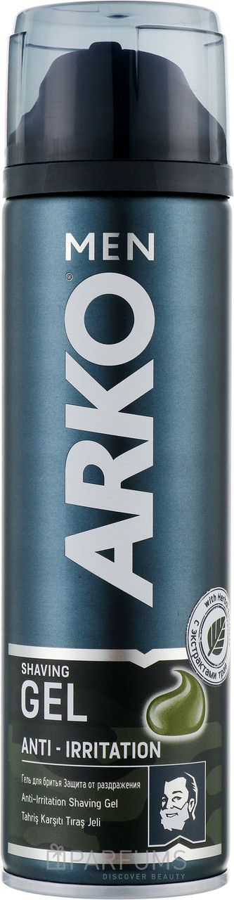 Гель для гоління ARKO Anti-Irritation 200мл