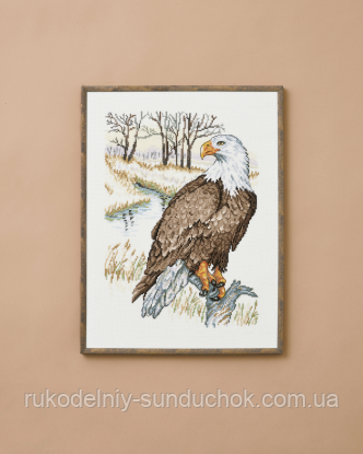 Набір для вишивання хрестом ТМ Permin "Орел (Eagle)" 70-1305