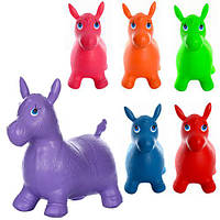 Детский прыгун-лошадка резиновый Фиолетовый