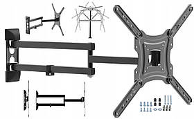 Настінний кронштейн довгий для монітора телевізора Vetouson 20" - 55" MS-405