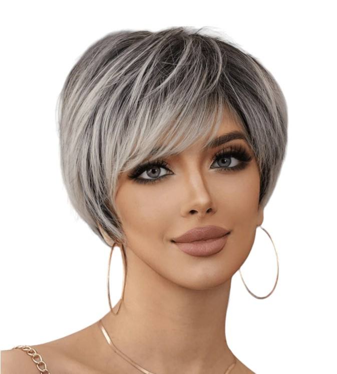 Перука коротка попиляста, термоволокно