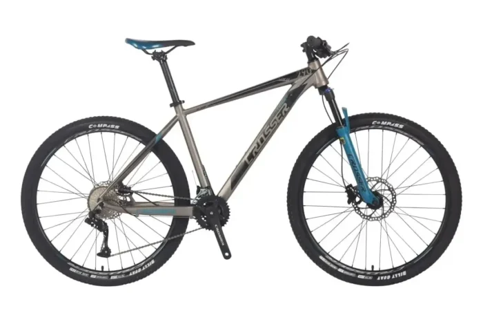 Велосипед гірський Crosser Solo 27.5" 21 рама 21s SHIMANO+Hydra Сірий