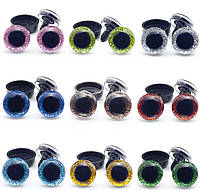 Набор Блестящих глаз д.16мм + носики бархатые, упаковка Zip Lock, всего 80шт.