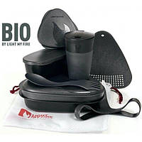 Набір посуду Light My Fire MealKit BIO 8 pcs Black (1033-LMF 2413611010)