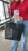 Женская сумка шопер Юта из натуральной кожи, кожаная сумка для женщин, модная женская сумочка шоппер