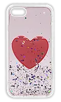 Чохол-накладка Smoll Confetti + Stand Mirror для iPhone SE2 / 8 / 7 Pink