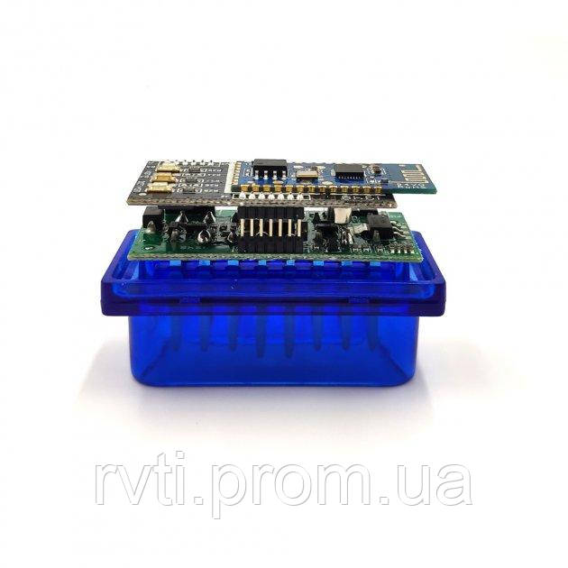 ELM327 Автосканер діагностичний адаптер OBD2 версія 1.5 Bluetooth 2 плати на чіпі PIC18F25K80 mini - фото 3 - id-p2094287279