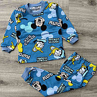 Пижама для мальчика хлопок футер микроначёс 92-98