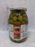 Оливки зеленые крупные с косточкой сорта Чериньйола Bella di Cerignola GIGANTE Bella Contadina