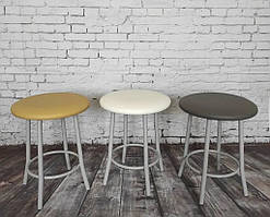 Табурет "Муза" у cірому кольорі, стілець кухонний, стілець для кухні