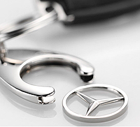 Брелок для ключей мерседес Mercedes-Benz с вставкой для тележки супермаркета