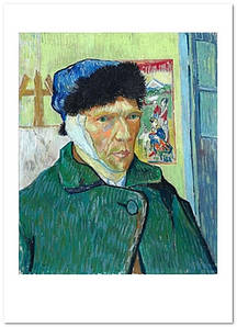 Открытка Vincent van Gogh — Self-Portrait with Bandaged Ear