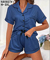 Пижама женская с шортики L 46 - 48
