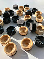 Набор игральных фишек для игры в нарды, шашки, 26×13 мм, арт.852413