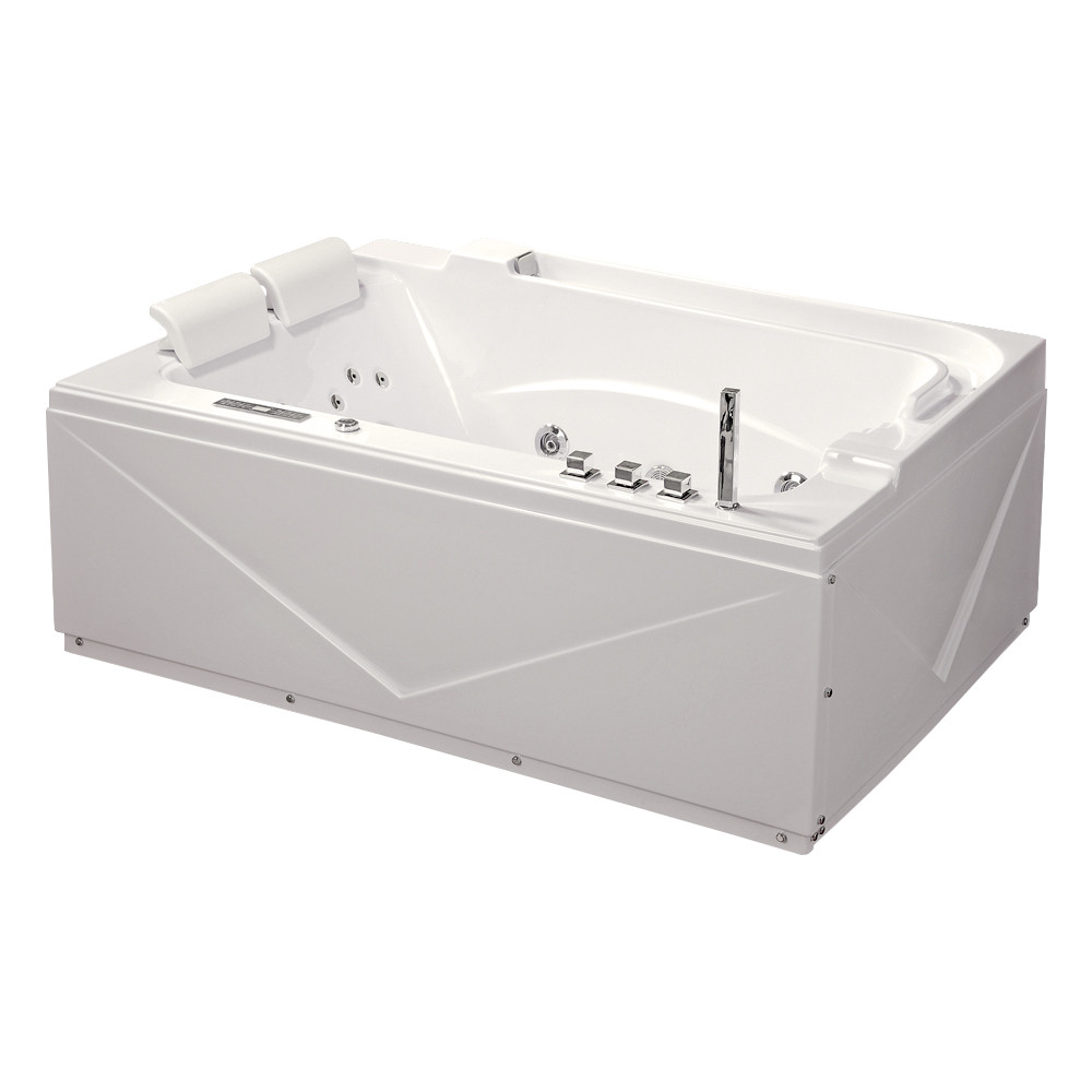 Гідромасажна ванна Iris TLP-680 new 170х120х67 см з аеромасажем прямокутна