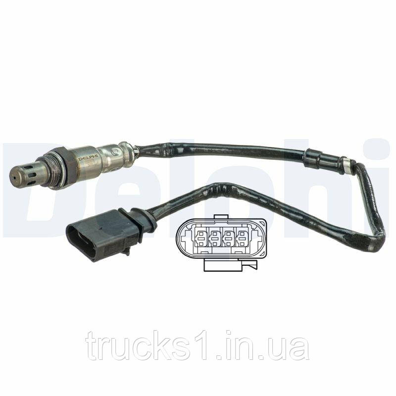 Лямбда-зонд (кількість дротів 4, 500мм) AUDI A3 CHEVROLET EPICA NISSAN X-TRAIL I SEAT ALTEA, ALTEA XL,