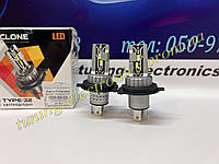 Светодиодные LED лампы Cyclone LED H4 H/L 6000K type 32 (пара)