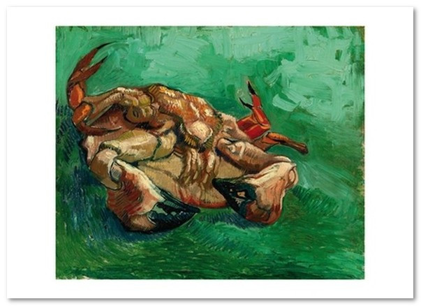 Открытка Vincent van Gogh — A Crab on its Back