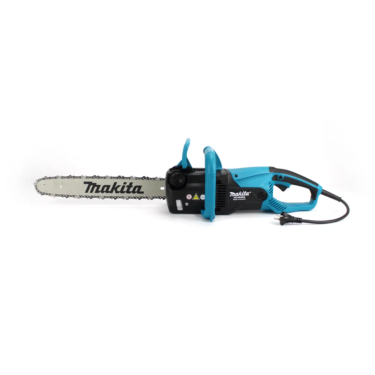 Ланцюгова пила електрична Makita UC4540A (шина 40 см, 2.2 кВт) з безключовим натягуванням ланцюга Електропила макіта