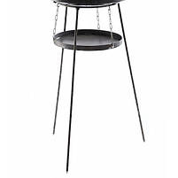 Підвіска для розведення вогню під сковороду з диска борони на високих розбірних ніжках полум'я підвіска, фото 9