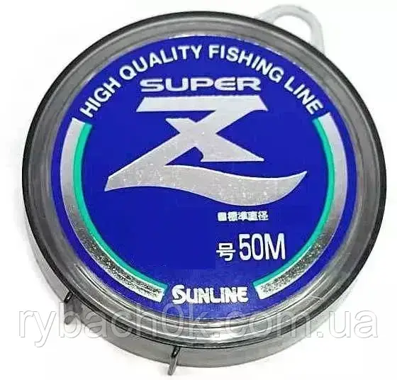 Волосінь Sunline SUPER Z HG 50m #0.3/0.09mm 0.72kg