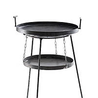 Підвіска для розведення вогню під сковороду з диска борони на високих розбірних ніжках полум'я підвіска, фото 10