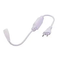 Кабель PROLUM™ для підключення стрічки СОВ 220V - 12 ММ