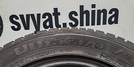 Шини б/у зимові 205/55R16 Goodyear Ultra Grip 7+, фото 4