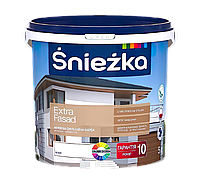 Sniezka EXTRA FASAD - акриловая эмульсионная краска для фасадов 5