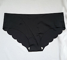 Жіночі безшовні трусики L, Чорний