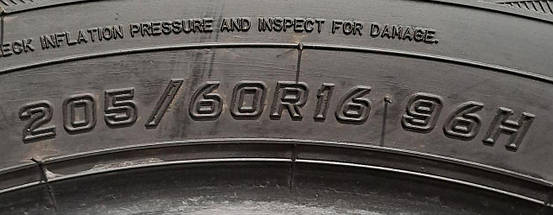 Шини б/у зимові 205/60R16 Falken Eurowinter HS01, фото 4