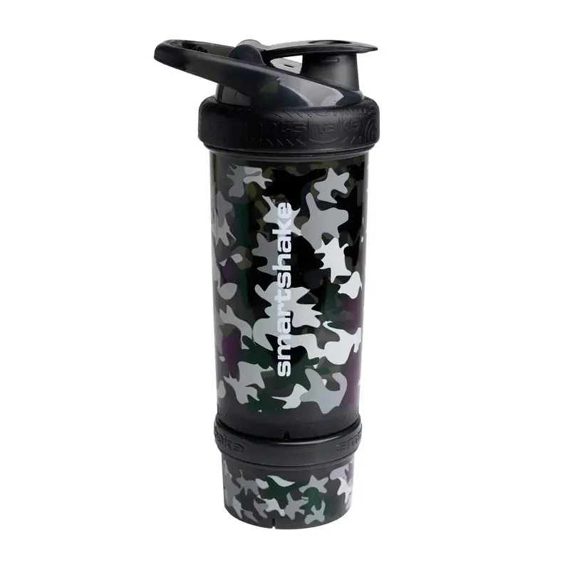 Шейкер с контейнером SmartShake Revive 750 ml camo black, фото 1