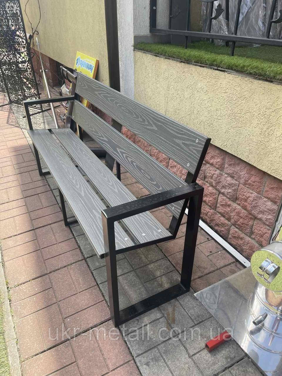 Лавочка садовая / Лавка садовая лофт / Садовые и парковые скамейки (ID ...